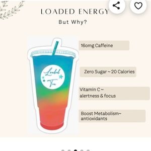 Loaded Energy Tea kits